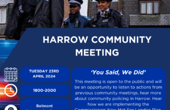 Harrow Community meeting 23.04.24