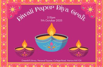 Diwali paper diya