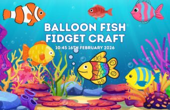 Balloon fish fidget craft