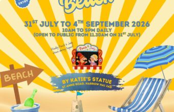 Summer Beach Flyer Sq