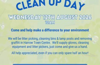 Enhance Harrow Clean up day